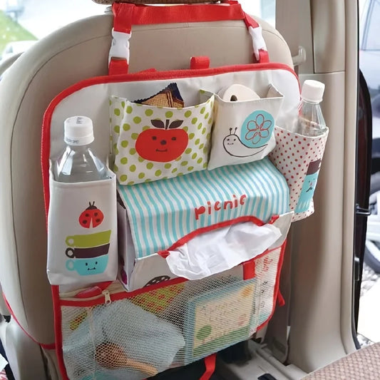 Cartoon Car Seat Storage Bag